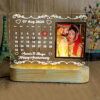 Personalized Acrylic LED Calendar Lamp – Save Your Special Date