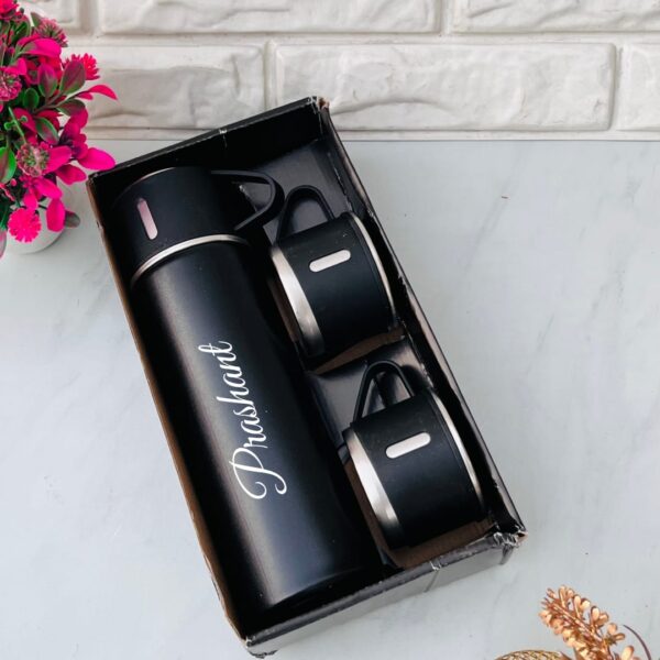 Personalized Corporate Gift Set - Temperature Bottle & Mug Combo
