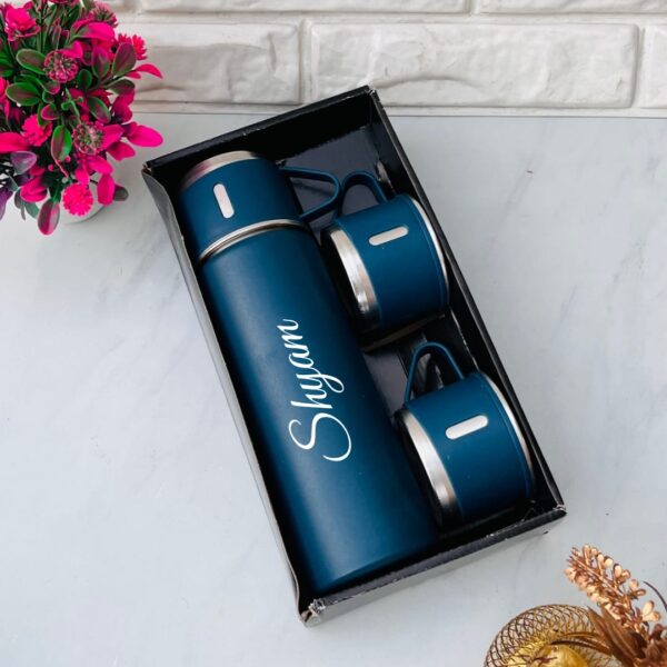 Personalized Corporate Gift Set - Temperature Bottle & Mug Combo
