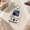 Customised Spotify Music Plate Keychain - Personalised Acrylic Photo Keychain