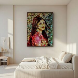 Customised Mosaic Photo Collage Frame - Personalised Premium Wooden Wall Frame