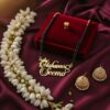 Personalized Name Mangalsutra – 18K Gold Plated Heart & Infinity Designs