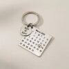 Customised Calendar Keychain - Personalised Special Date Engraved Keychain